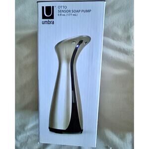 Umbra Sensor Soap Pump, Color-Silver, Size 6 OZ (177ml) BRAND NEW